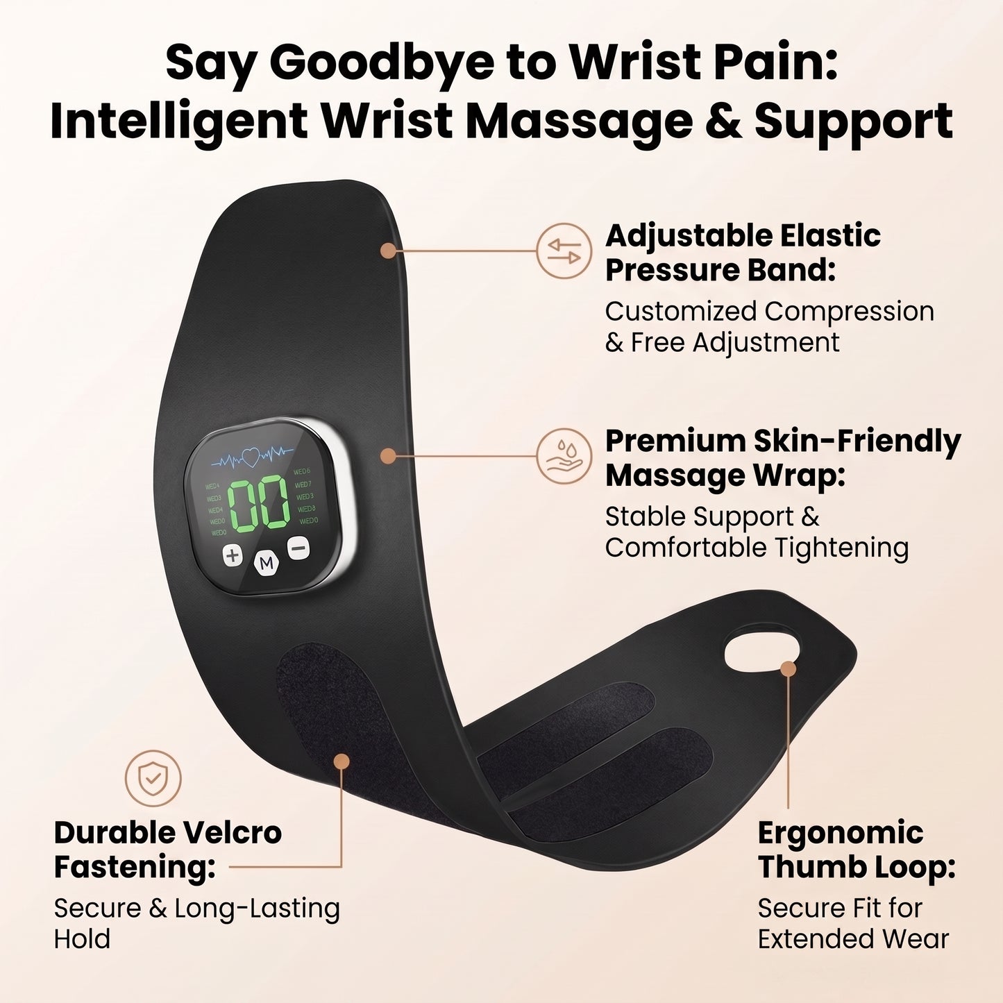 Cordless Wrist Massager